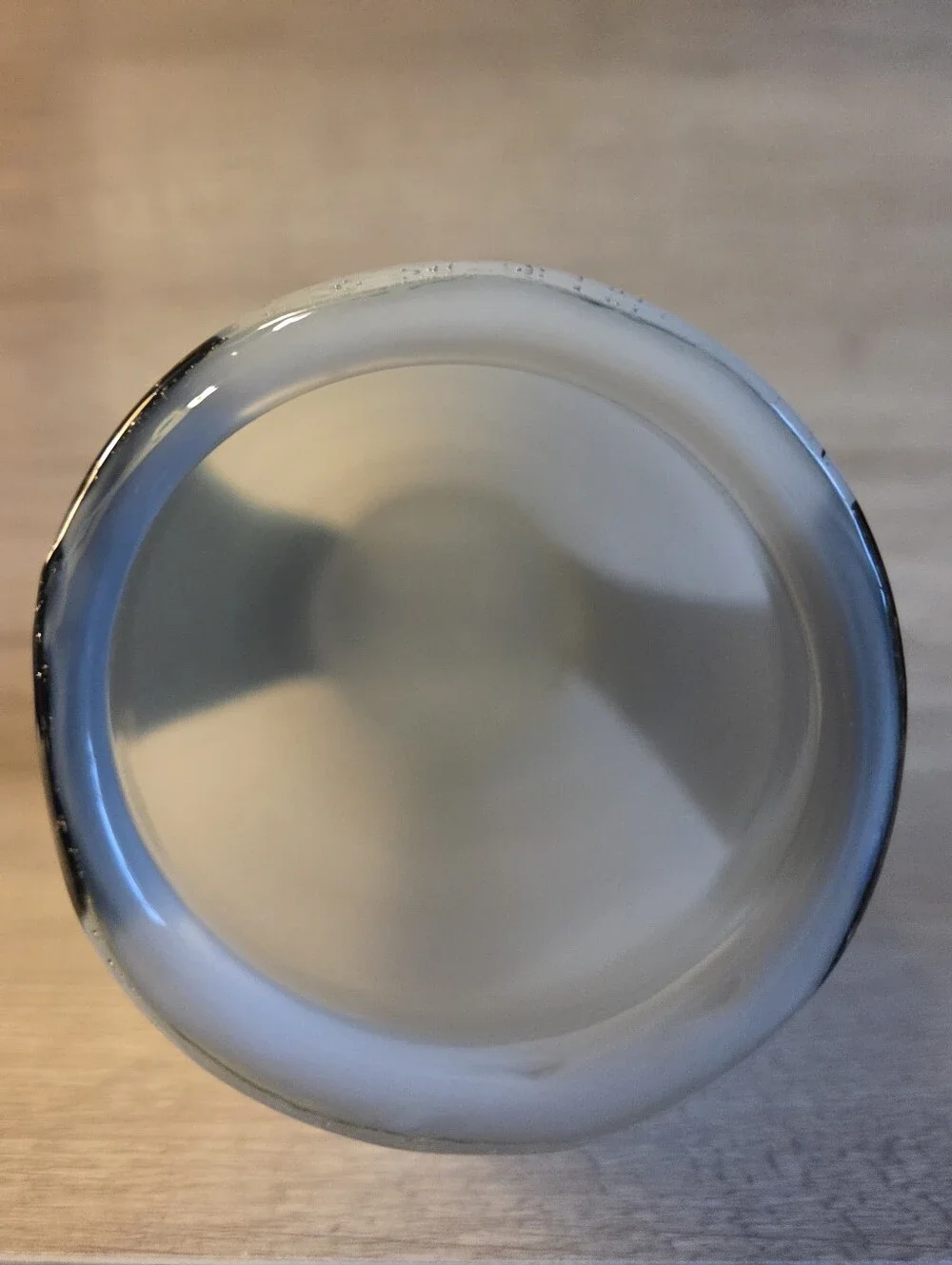 Target Dark Blue and White Glass Vase